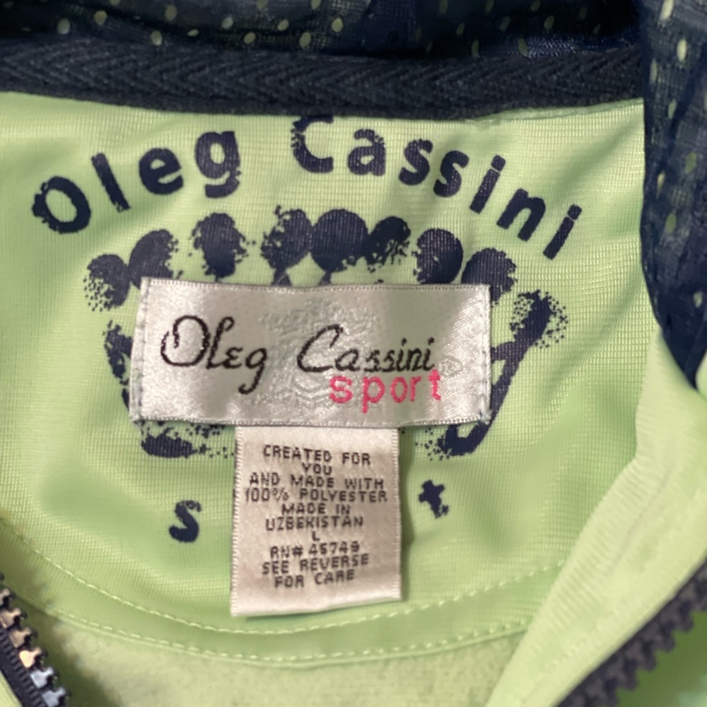 Oleg Cassini Sport Track suit